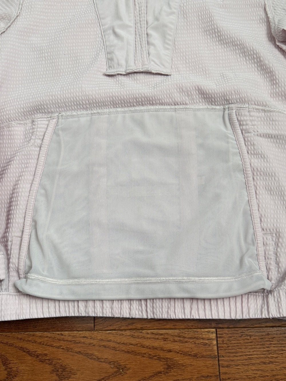 Lululemon Pack Light Pullover Packable Jacket in Porcelain Pink Sz See me - Picture 9 of 13